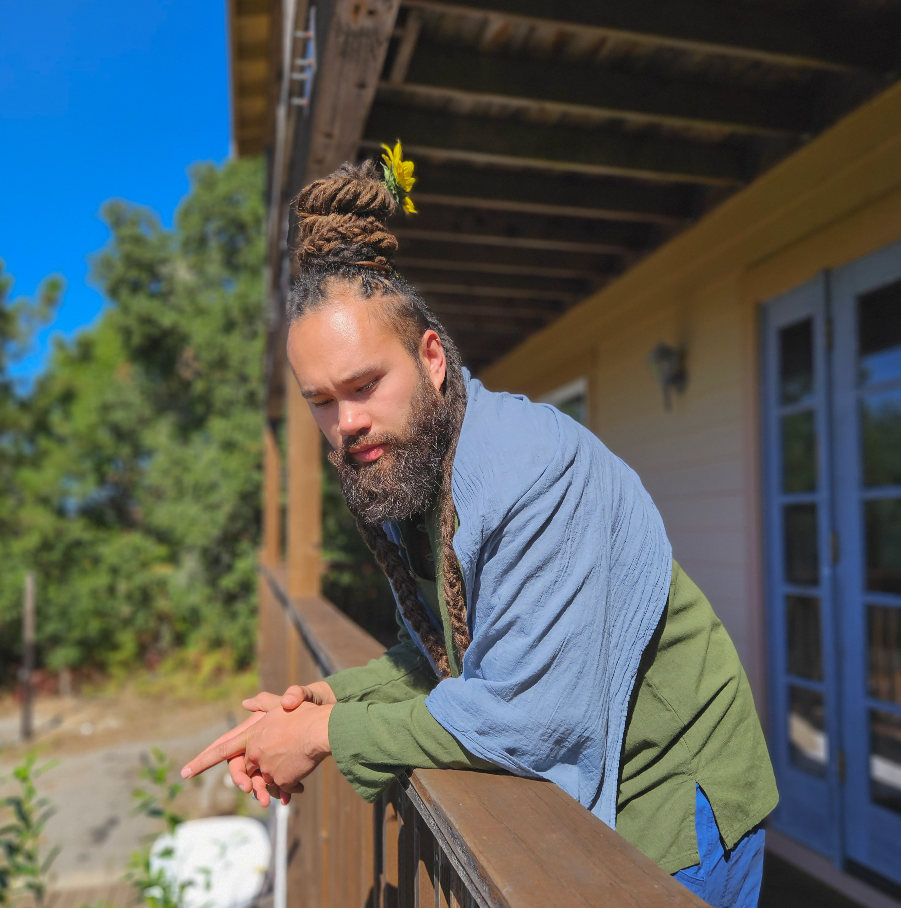 Sciarpa Uomo Leggera In Cotone Organico 100% - Multicolore, 190x70 Cm (Sostenibile) - Foto 7