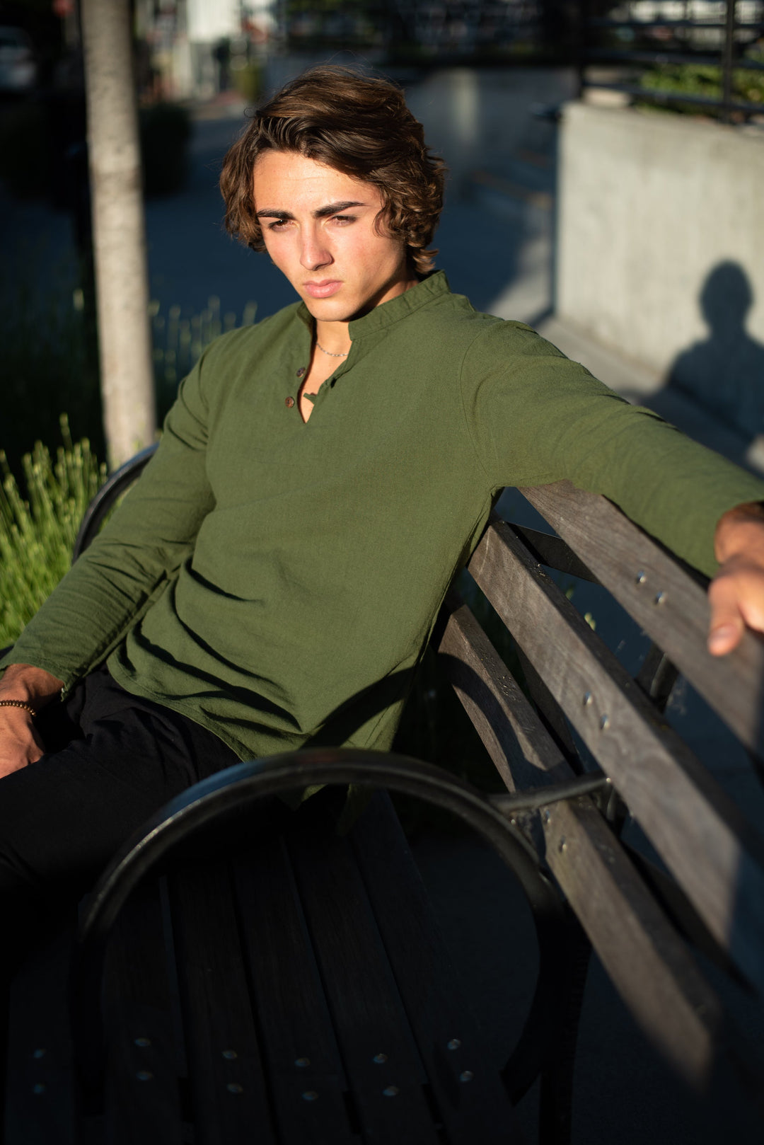 IMPERFECT Woven Long Sleeve  ~ FINAL SALE!