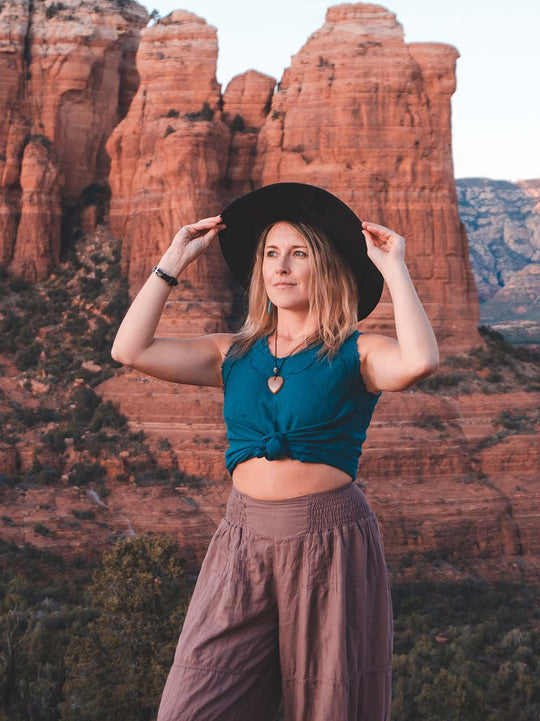 IMPERFECT Gauze Tank ~ FINAL SALE!
