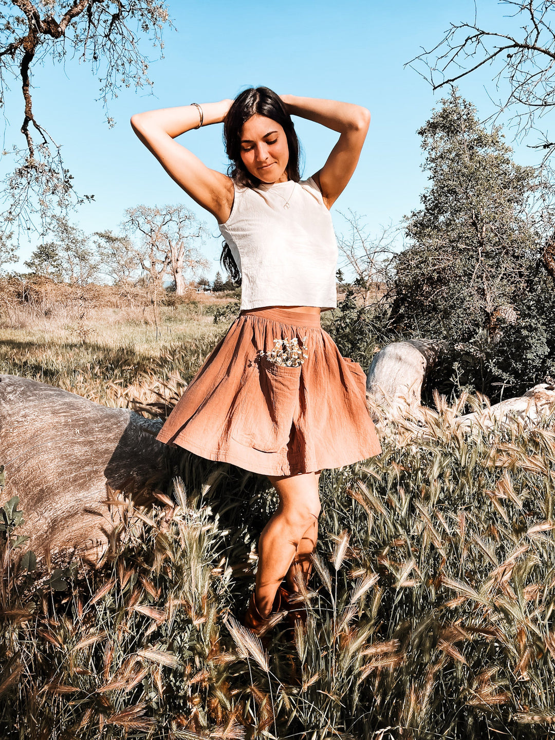 IMPERFECT Harvest Mini Skirt  ~ FINAL SALE!