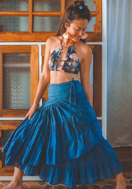 IMPERFECT Ruffle Wrap Skirt ~ FINAL SALE!