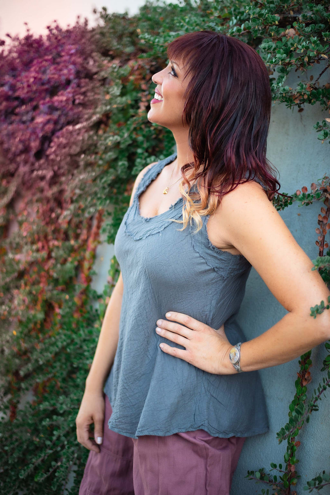 IMPERFECT Gauze Tank ~ FINAL SALE!