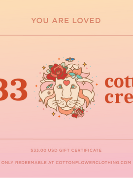 Give Cotton Flower