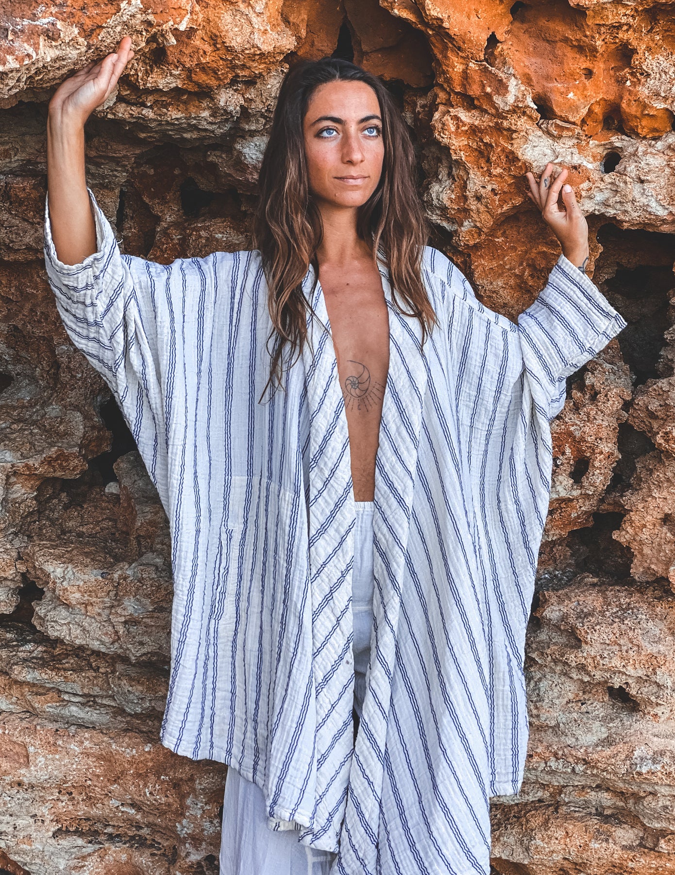 Simply Southern Gauze Swimsuit Coverup - Orchid – Style Lust Shop