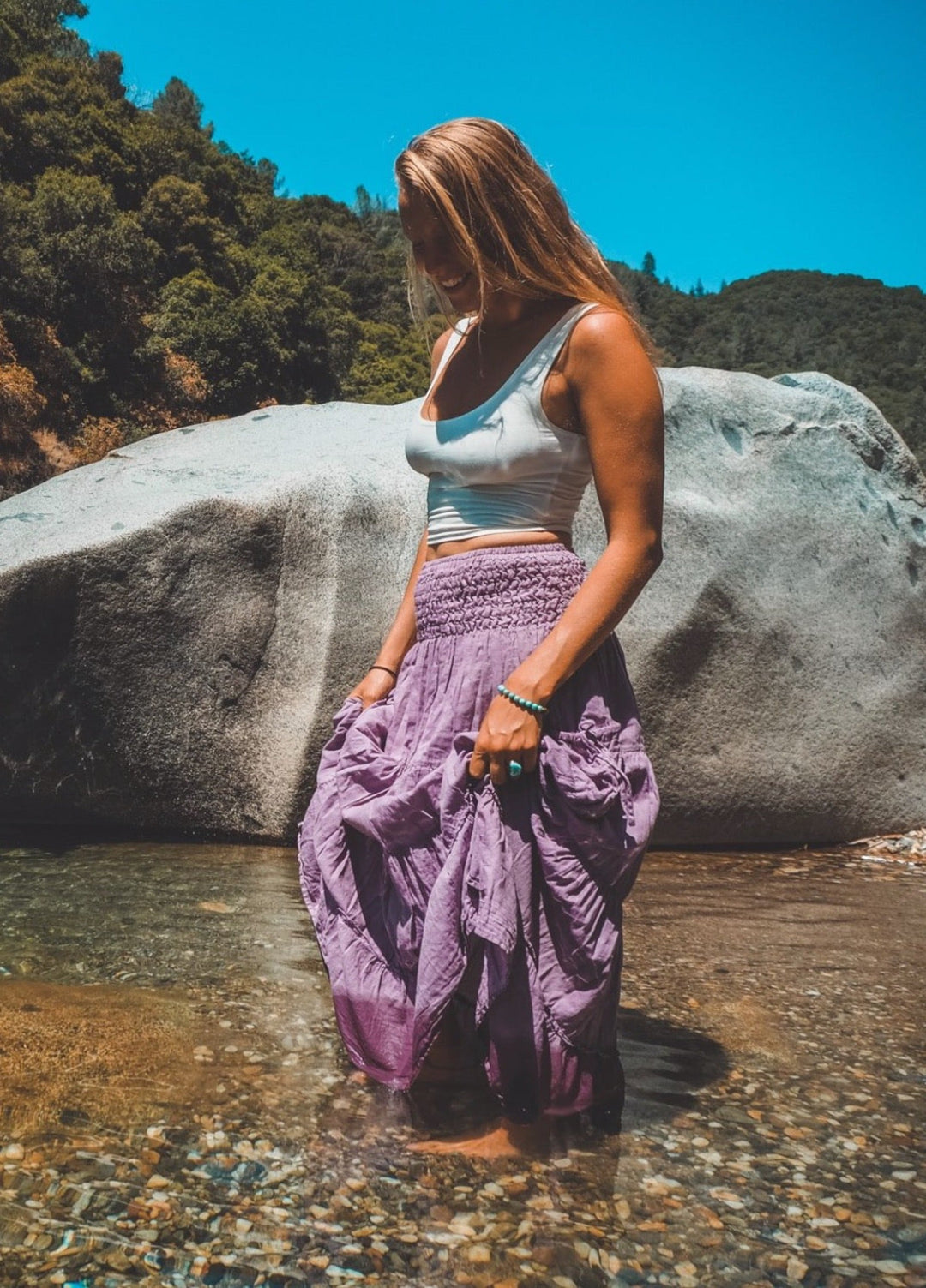 IMPERFECT Tiered Pocket Skirt ~ FINAL SALE!