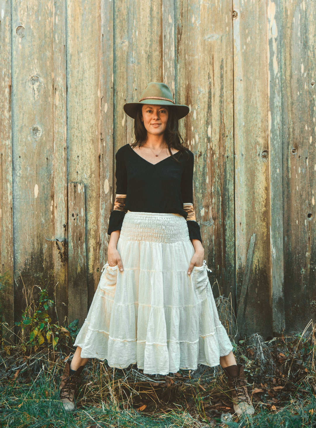 IMPERFECT Tiered Pocket Skirt ~ FINAL SALE!